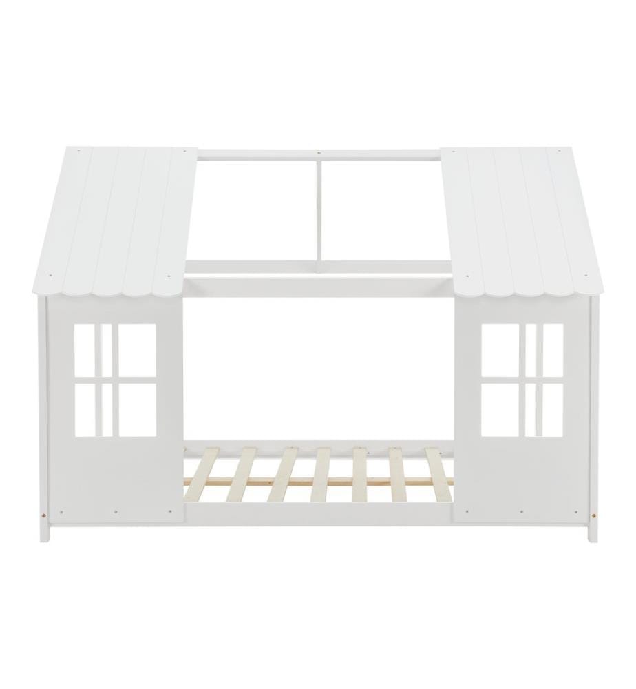Letto per bambini semiaperto Tostedt 120x200 cm Bianco