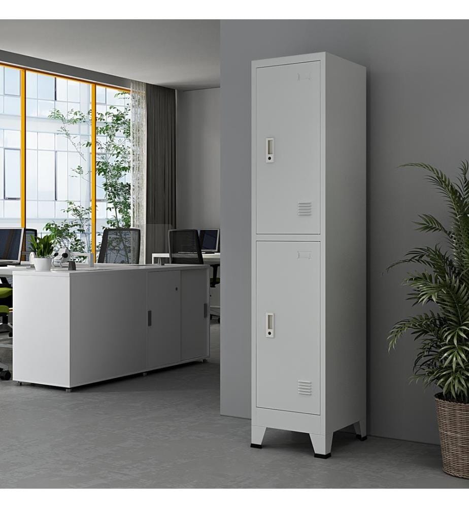 Schliessfach Spind Joroinen mit 2 Türen 180 cm