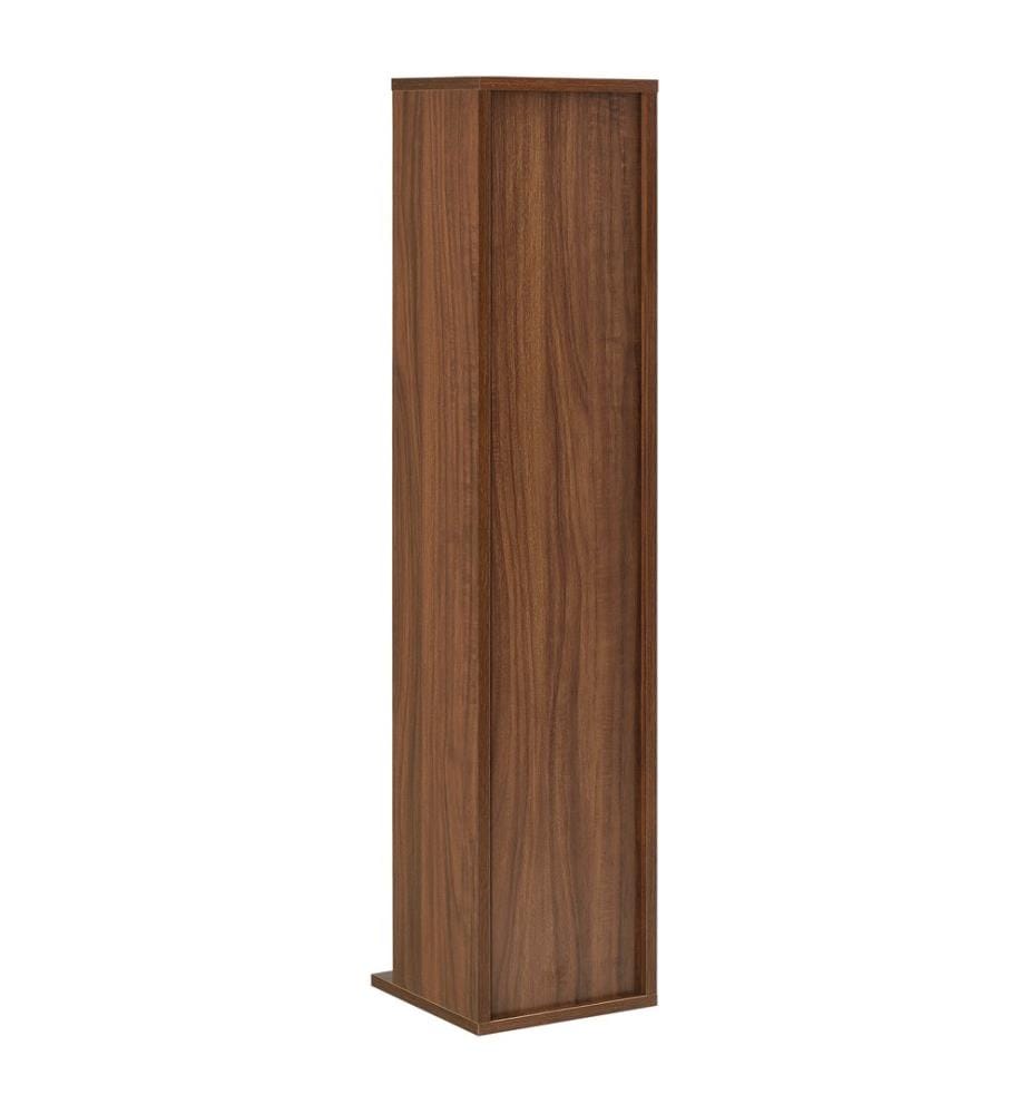 Standregal Norman CD Regal mit 6 Fächern Walnussimitat