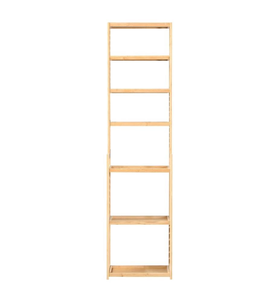 Standregal 165x42x28 cm Bambus Natur