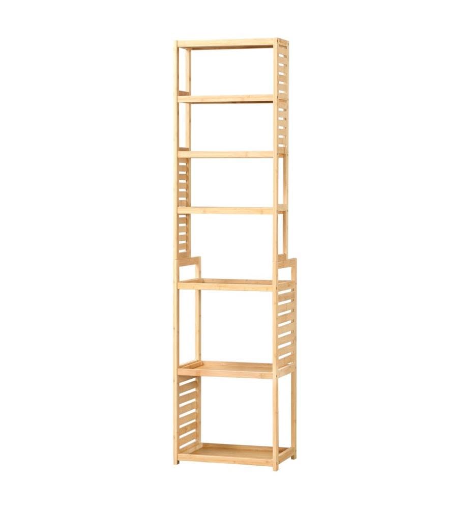 Standregal 165x42x28 cm Bambus Natur