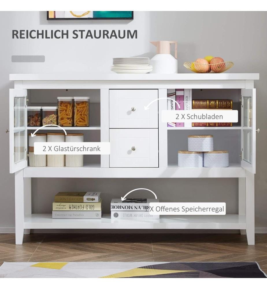 Armoire de cuisine Sideboard Campagne Buffet Ko mmode