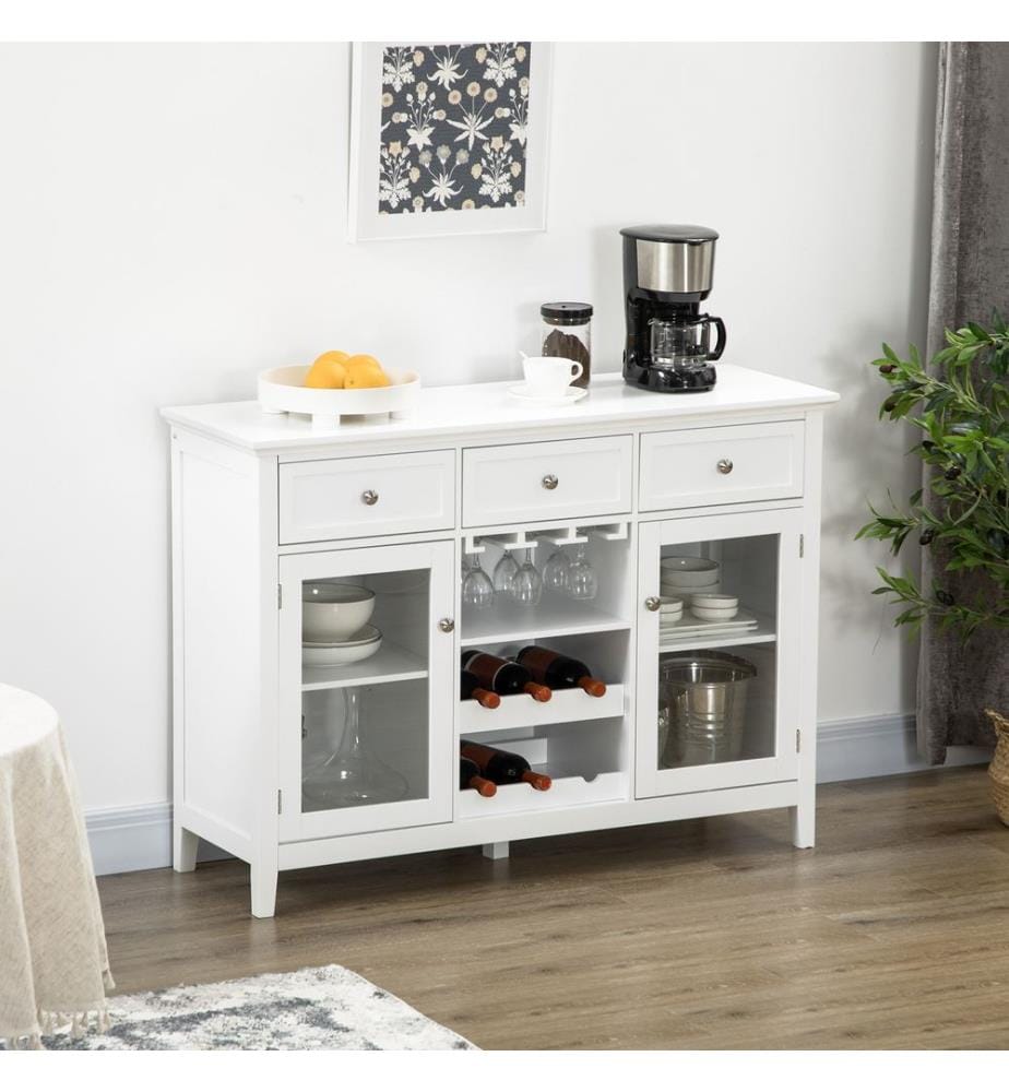 Armoire de cuisine Casier à vin Sideboard 120x40x87 cm