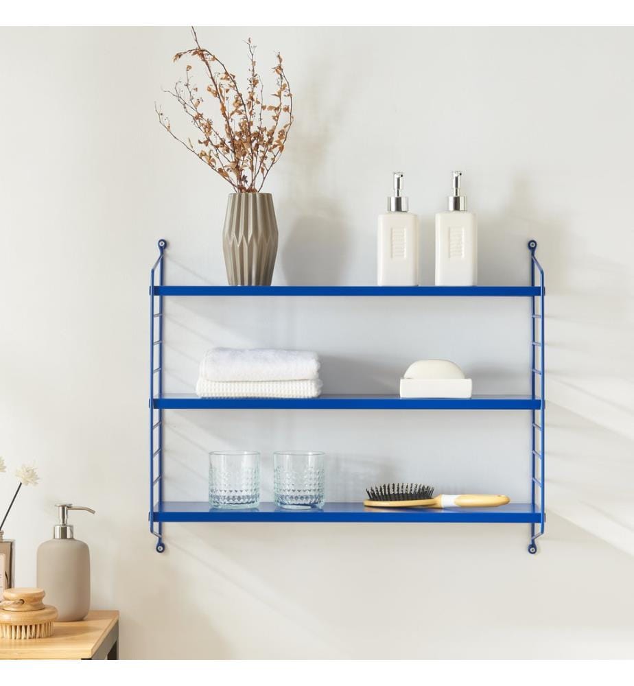 Modulares Wandregal Chicago Blau