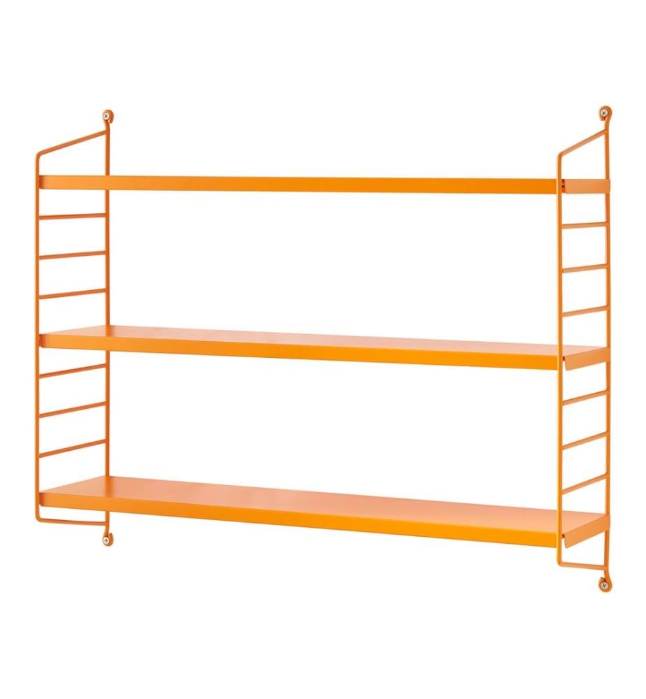 Modulares Wandregal Chicago Orange