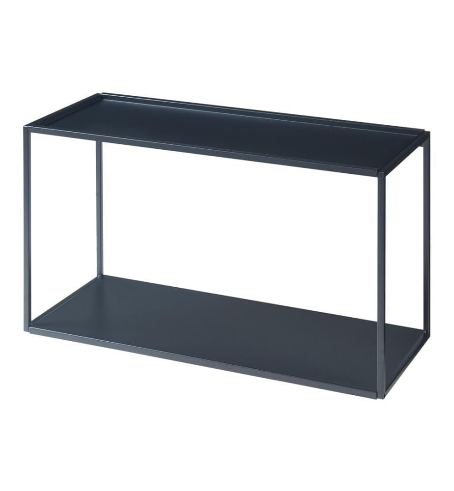Wandregal Augusta Schwarz 60x25x35 cm