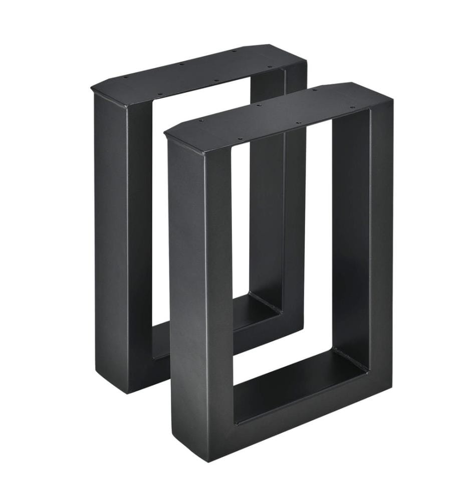 Tischbeine Metall 2er-Set Tischgestell 30x43 cm