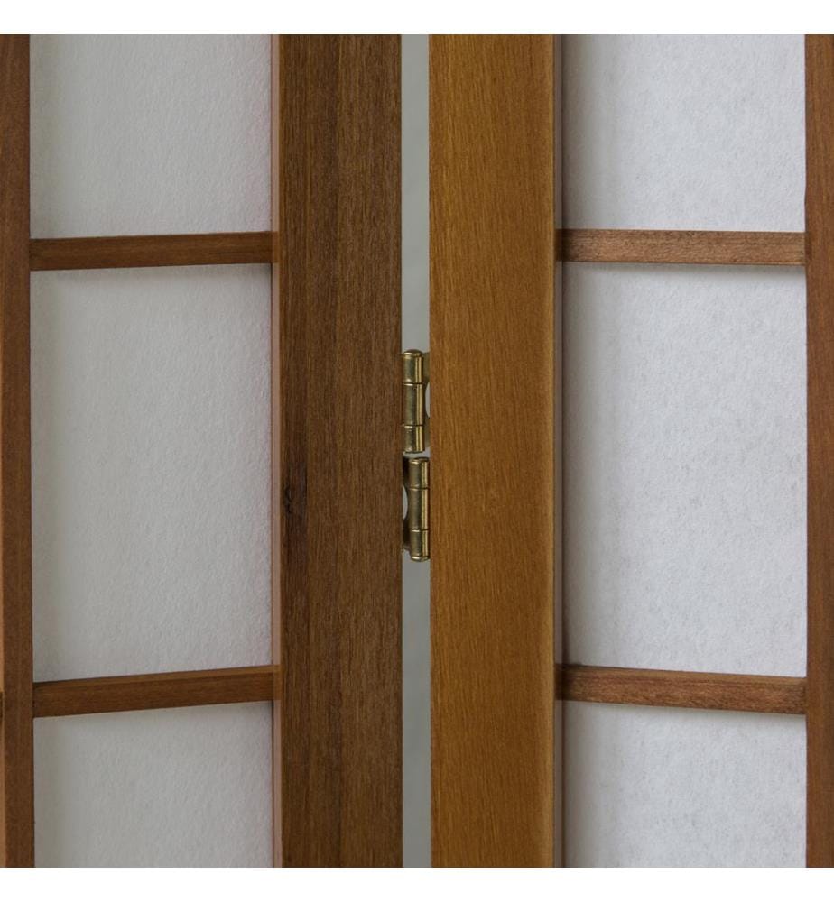 Divisorio in legno 6 pezzi marrone