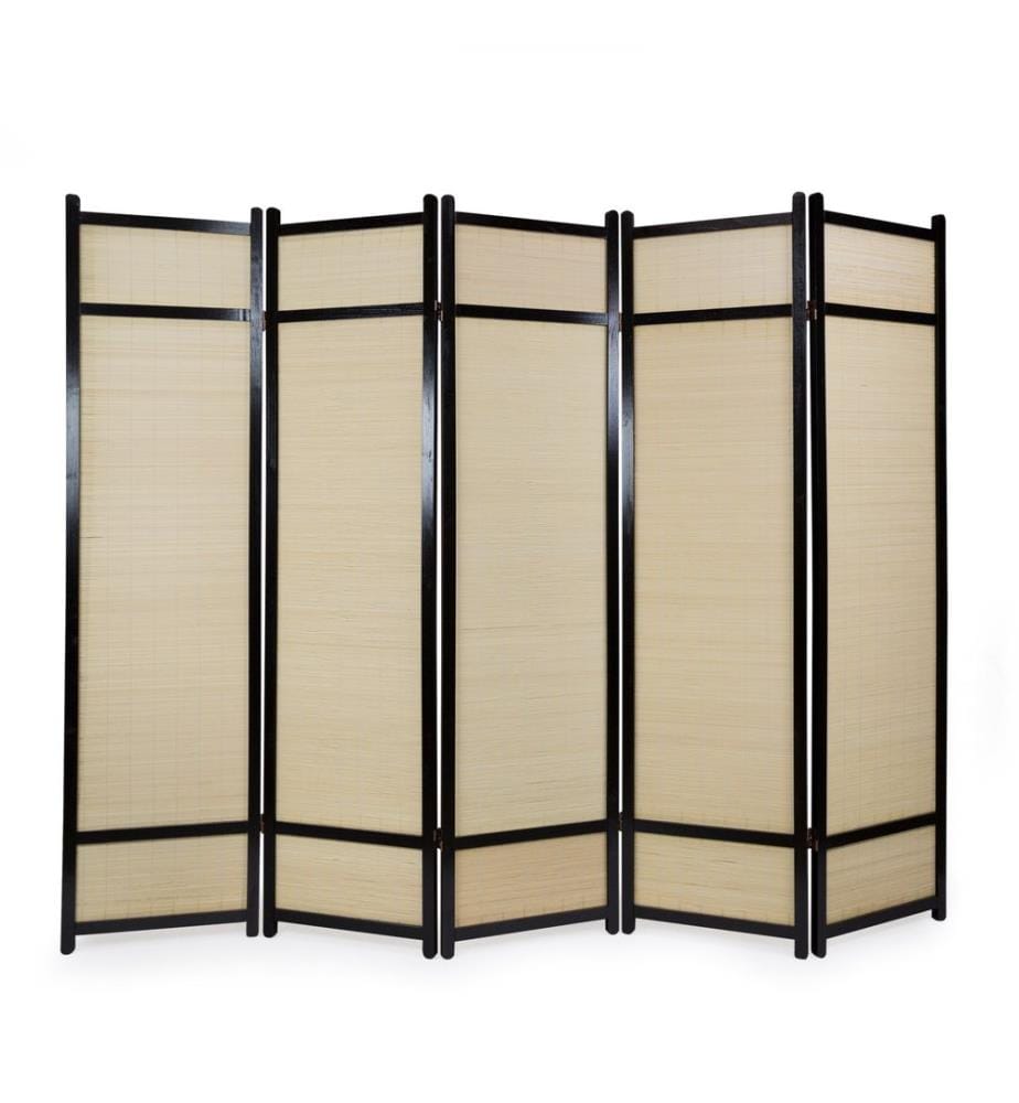 Divisorio per 5 pezzi in legno naturale