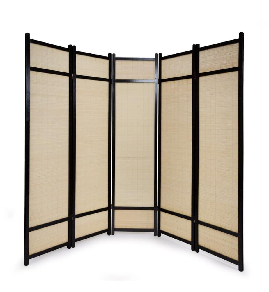Divisorio per 5 pezzi in legno naturale