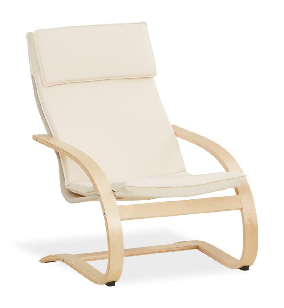 Fauteuil relax à bascule Beige