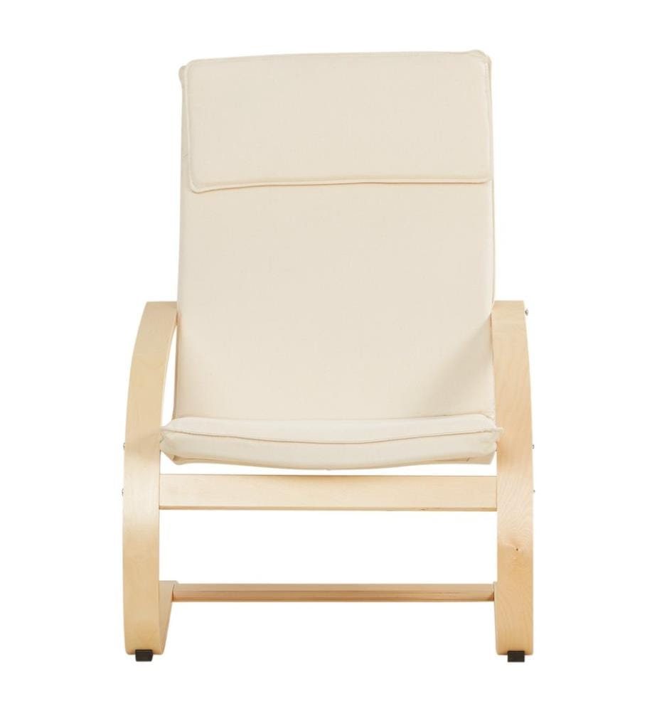 Fauteuil relax à bascule Beige