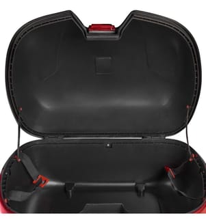 Bauletto per moto, ca 49 litri - nero