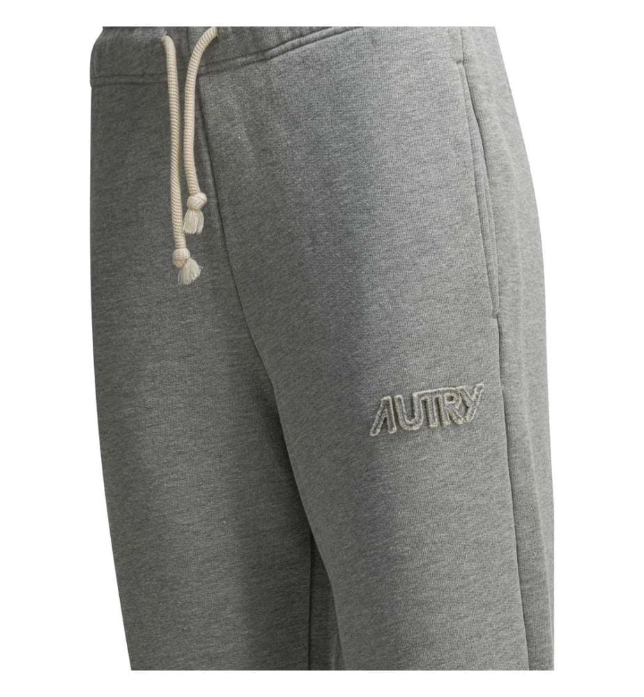Pantaloni sportivi con logo - Grigio