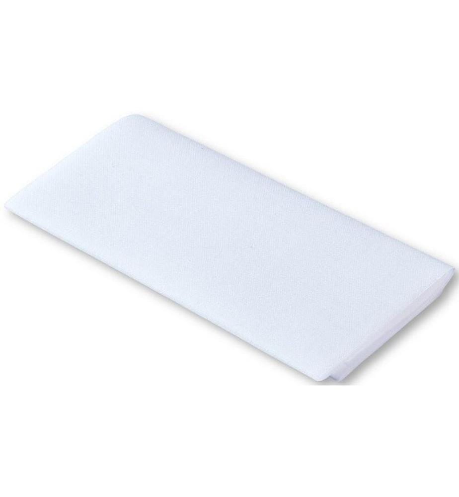 PRYM - Flickstoff 12 x 45 cm, aufbügelbar, Weiss