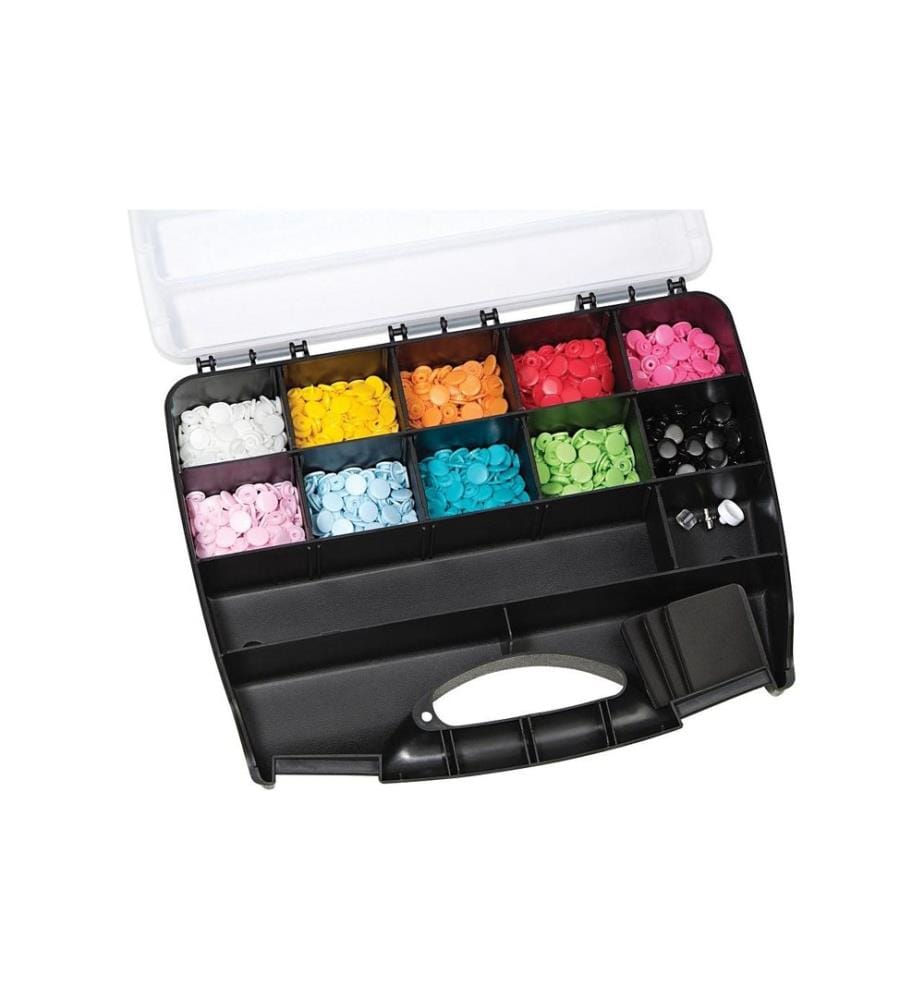 PRYM - Nähfrei-Knöpfe Color Snaps 300 Stück