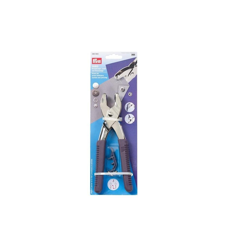 PRYM - Pince vario 19,5 cm, avec des outils de poinçonnage