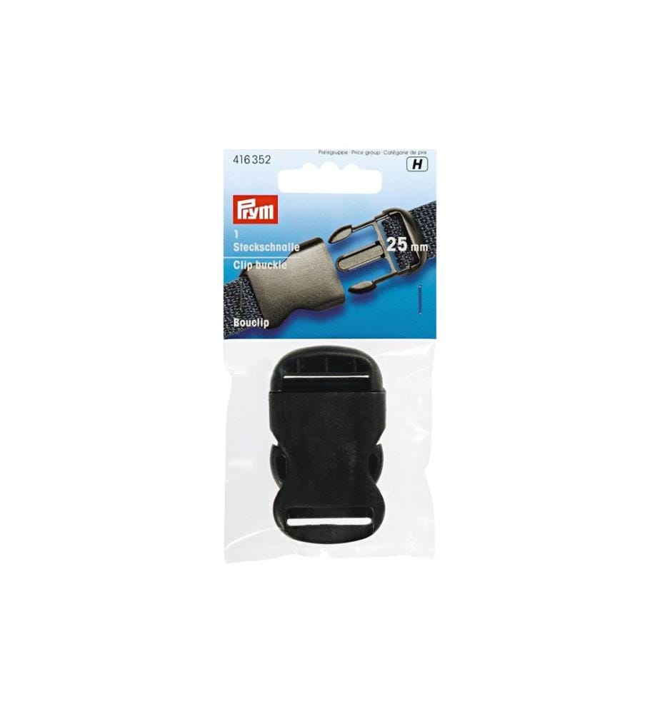 PRYM - Buckle 25 mm, noir