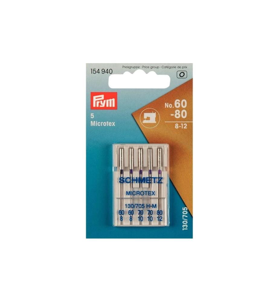 PRYM - Aiguille de machine à coudre Microtex Nr. 60-90 5 Pièce/s