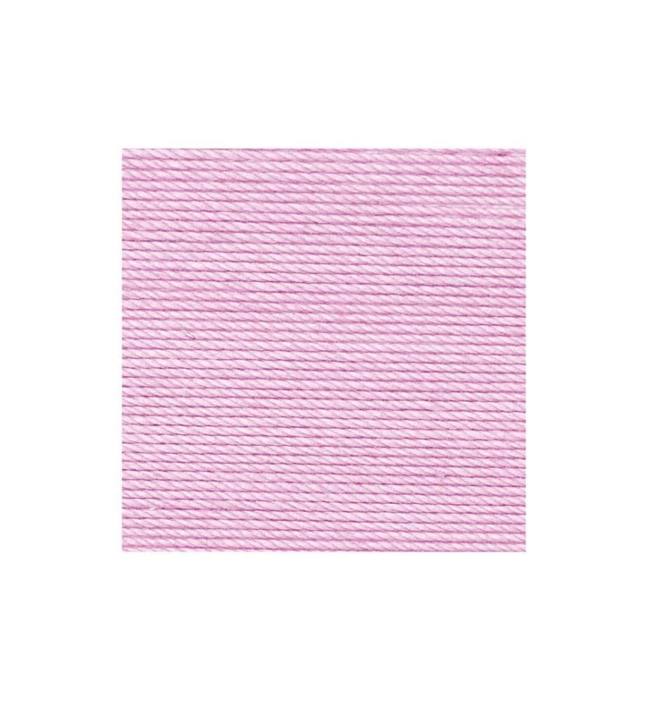 RICO DESIGN - Häkel- und Strickgarn Essentials Crochet 50 g, Rosa