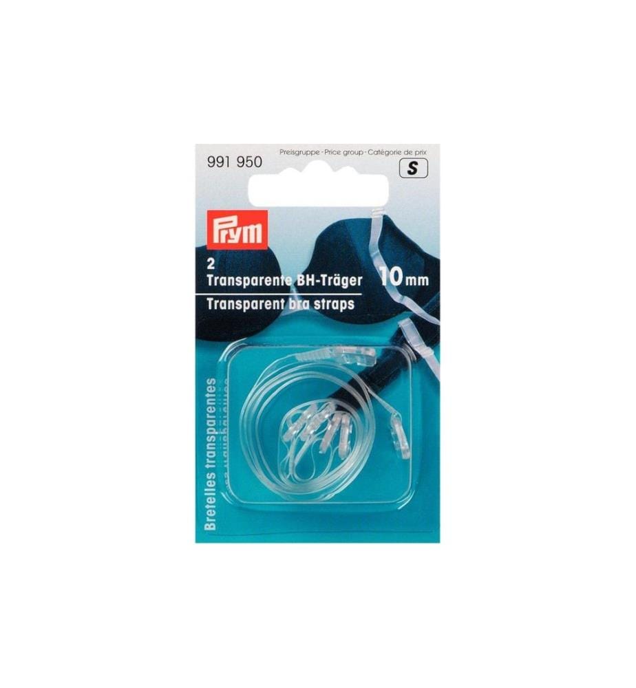 PRYM - Accessoires pour soutien-gorge Transparent, 10 mm