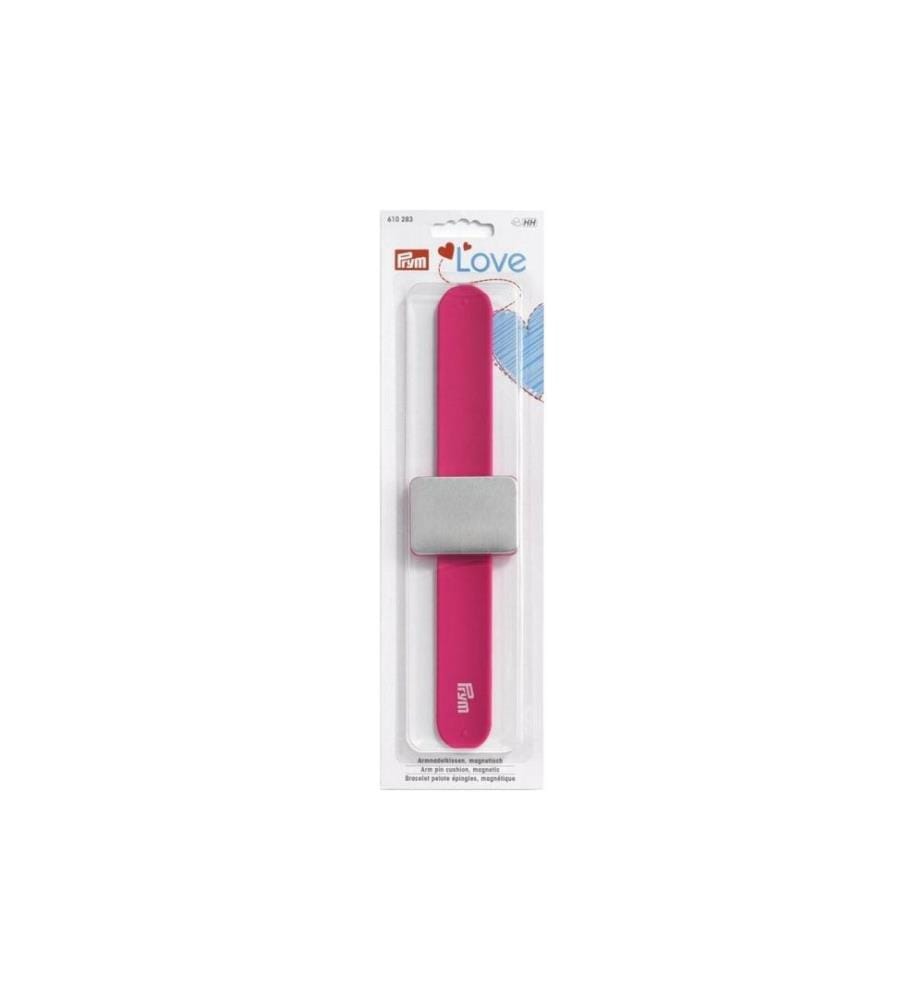 Prym  Love - Coussin à épingles magnétique Love Rose