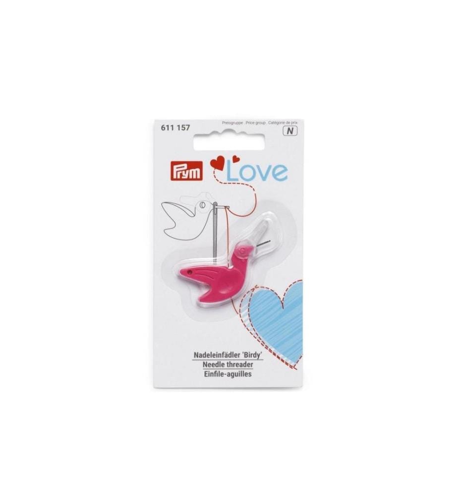 Prym  Love - Enfileur Love Birdy Rose, 2.5 cm x 4.5 cm
