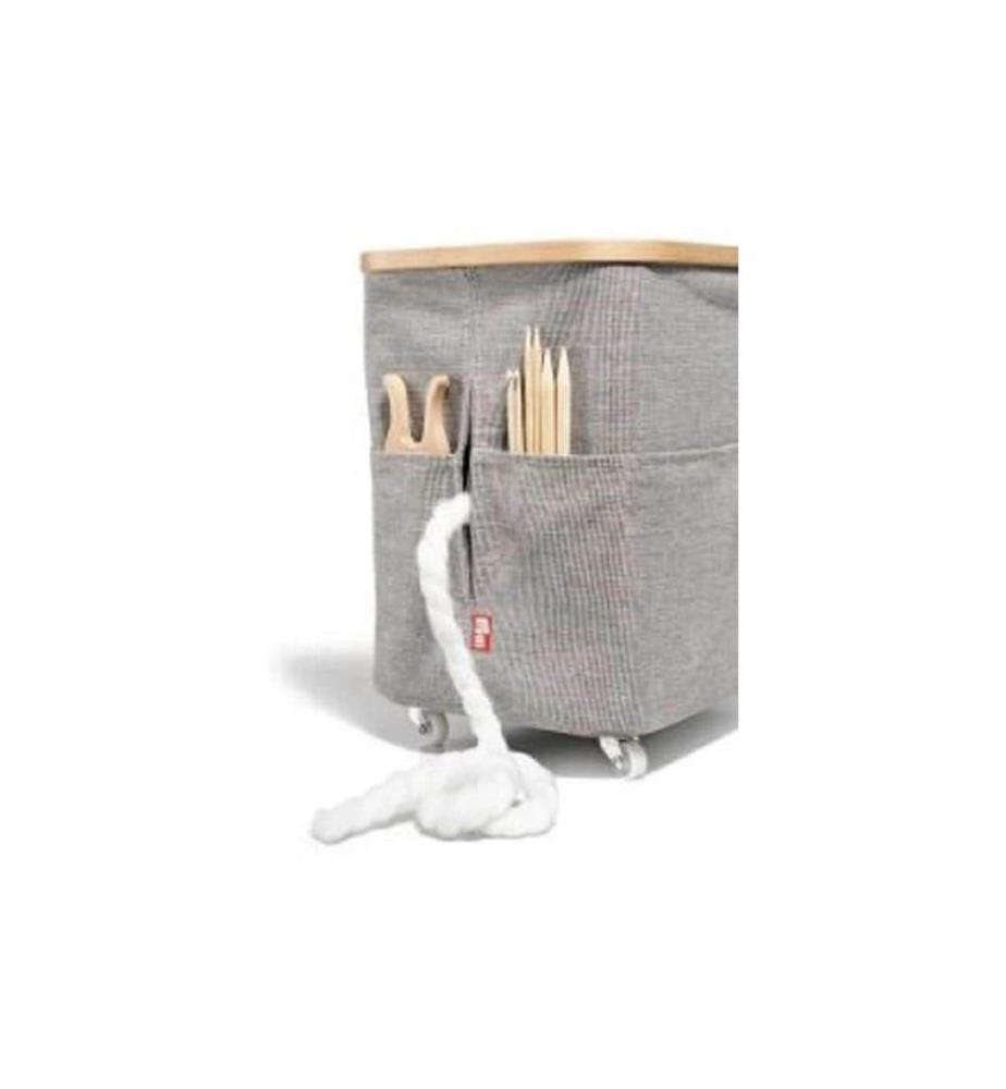 PRYM - Fold & Store Box Multi Canvas & Bamboo