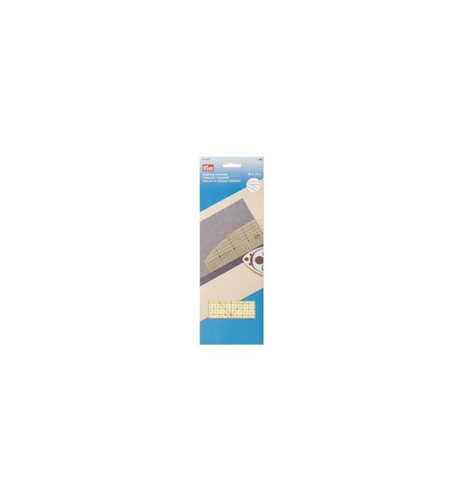 PRYM - Bügellineal 30 x 10 cm, Transparent