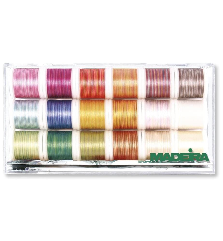 MADEIRA - Stick- und Quiltgarn Cotona 50 Garnbox Mehrfarbig