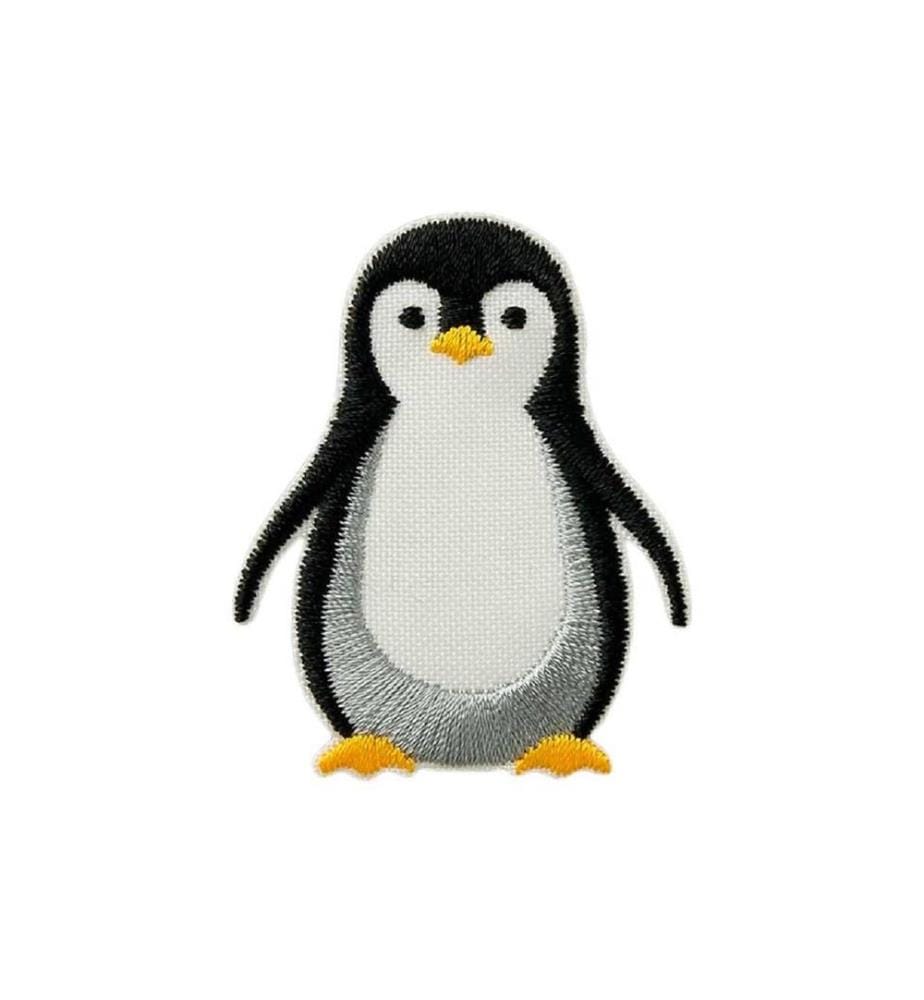 Mono-Quick - Aufbügelbild Recycl-Patch Pinguin 1 Stück