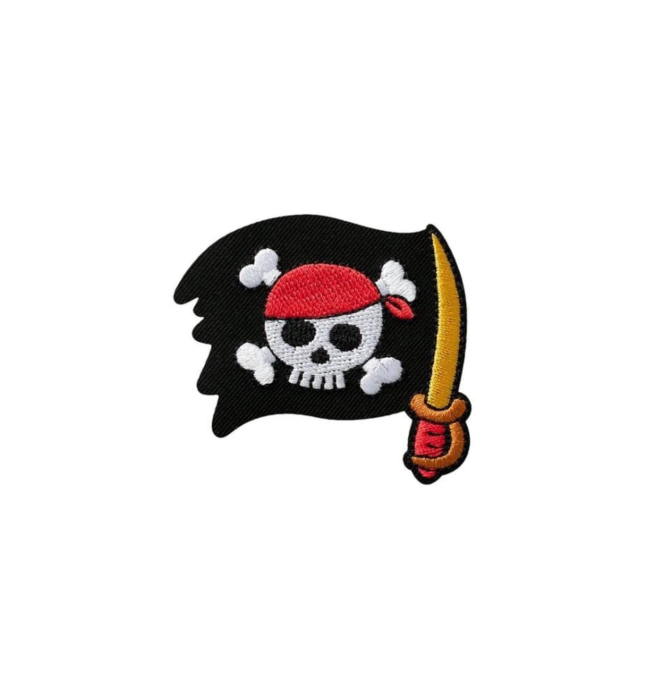 Mono-Quick - Aufbügelbild Piratenflagge 1 Stück