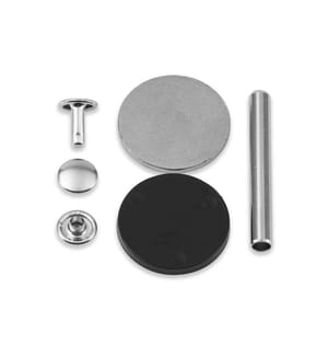 PRYM - Rivets tubulaires 4 - 6 mm, 20 pièces