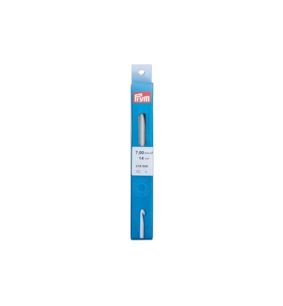 PRYM - Häkelnadel für Wolle Ø 7 mm x 14 cm, Grau