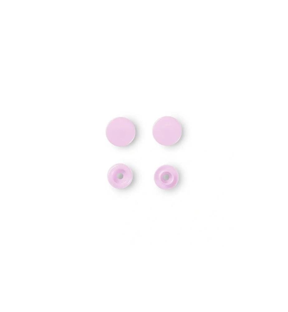 PRYM - Druckknöpfe Color Snaps Grau, Ø 12,4 mm, 30 Stück
