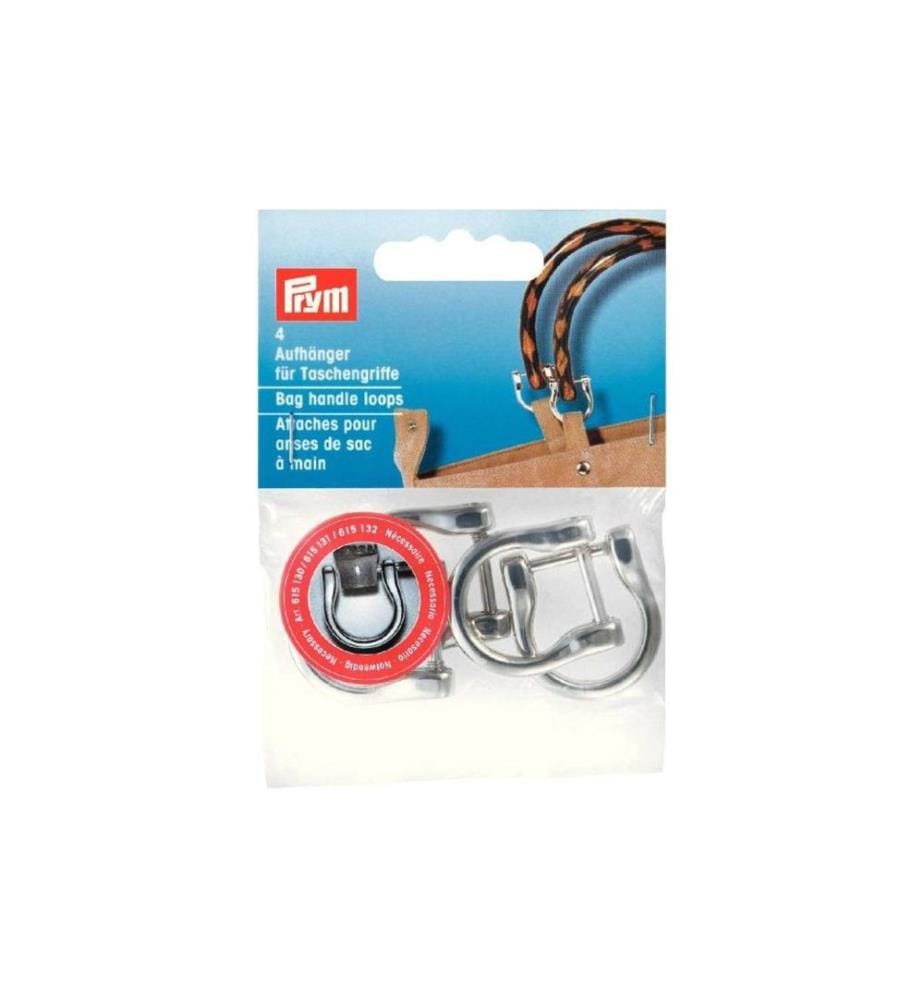 PRYM - Taschengriff Aufhänger 18 mm Altmessing 4 Stück
