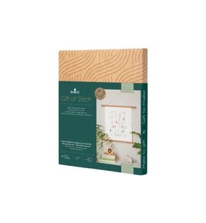 DMC - Set de broderie Gift of Stitch Alphabet animalier, 25.7 x 35.5 cm