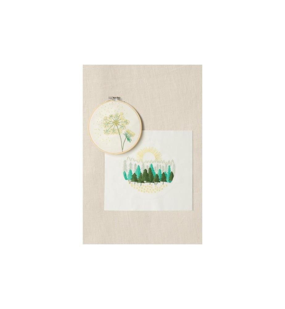 DMC - Stickset Mindful Making Duo Waldspaziergang, Ø 15.7 cm