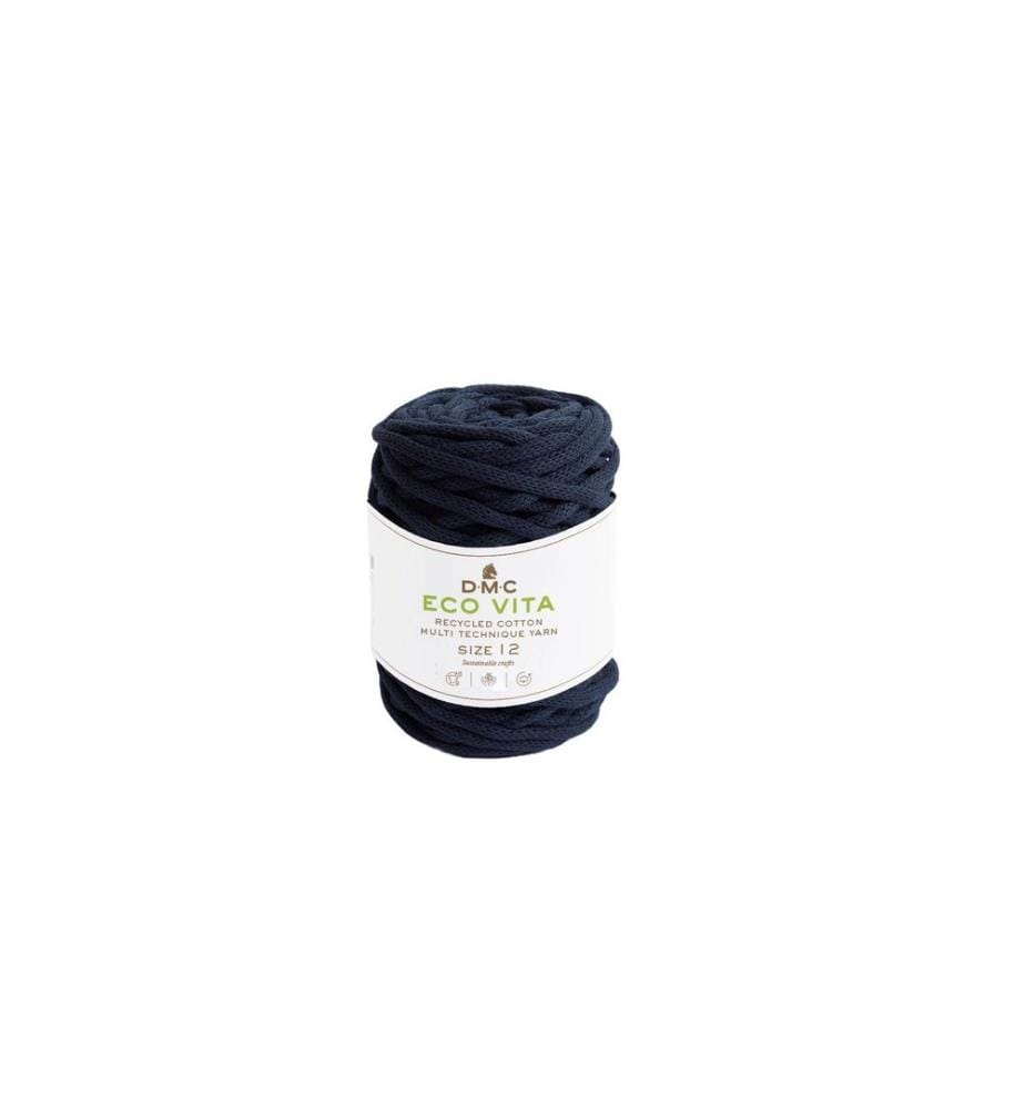 DMC - Wolle Nova Vita Makramee Cord 250 g Dunkelblau