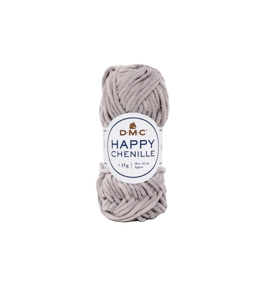 DMC - Happy Chenille Grau, 38 m