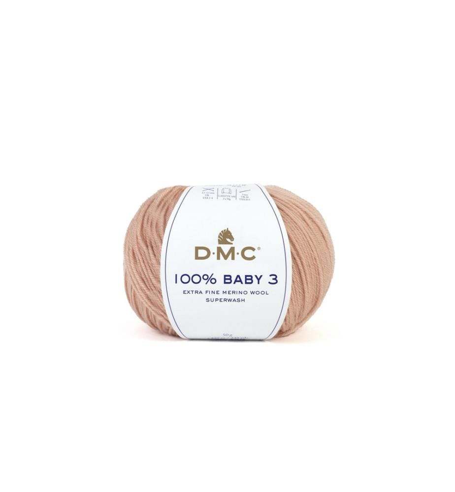DMC - Wolle 100% Baby 3 Altrosa