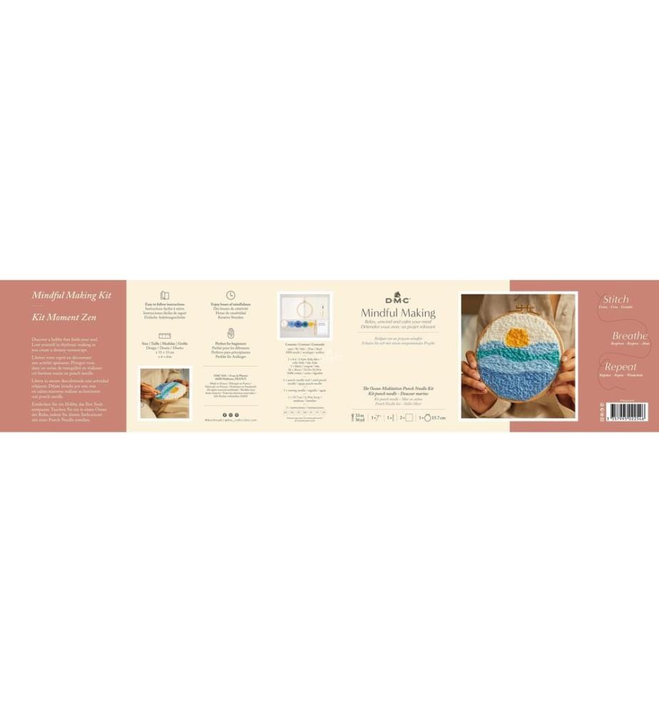 DMC - Stickset Mindful Making das Meer, Ø 15.7 cm