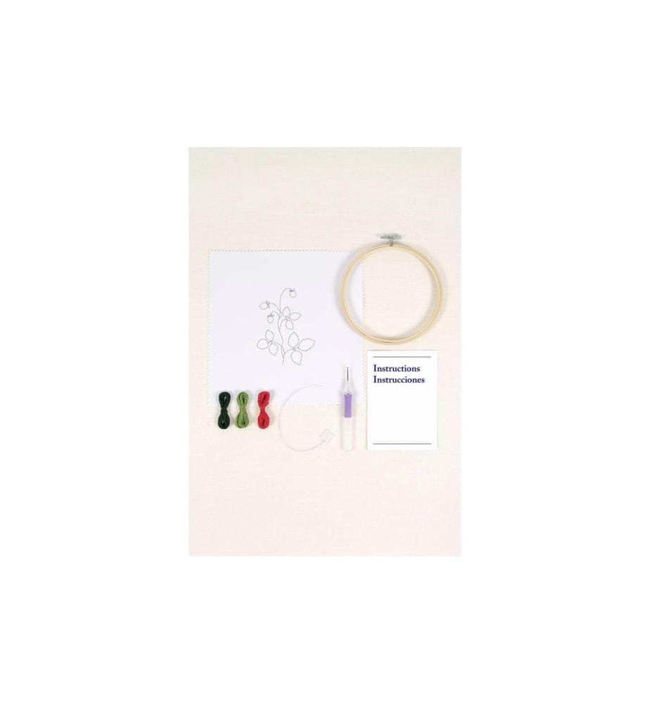 DMC - Stickset Starter Kit Erdbeermotiv