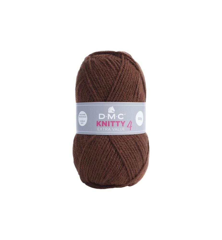 DMC - Wolle Knitty 4 Mini Braun