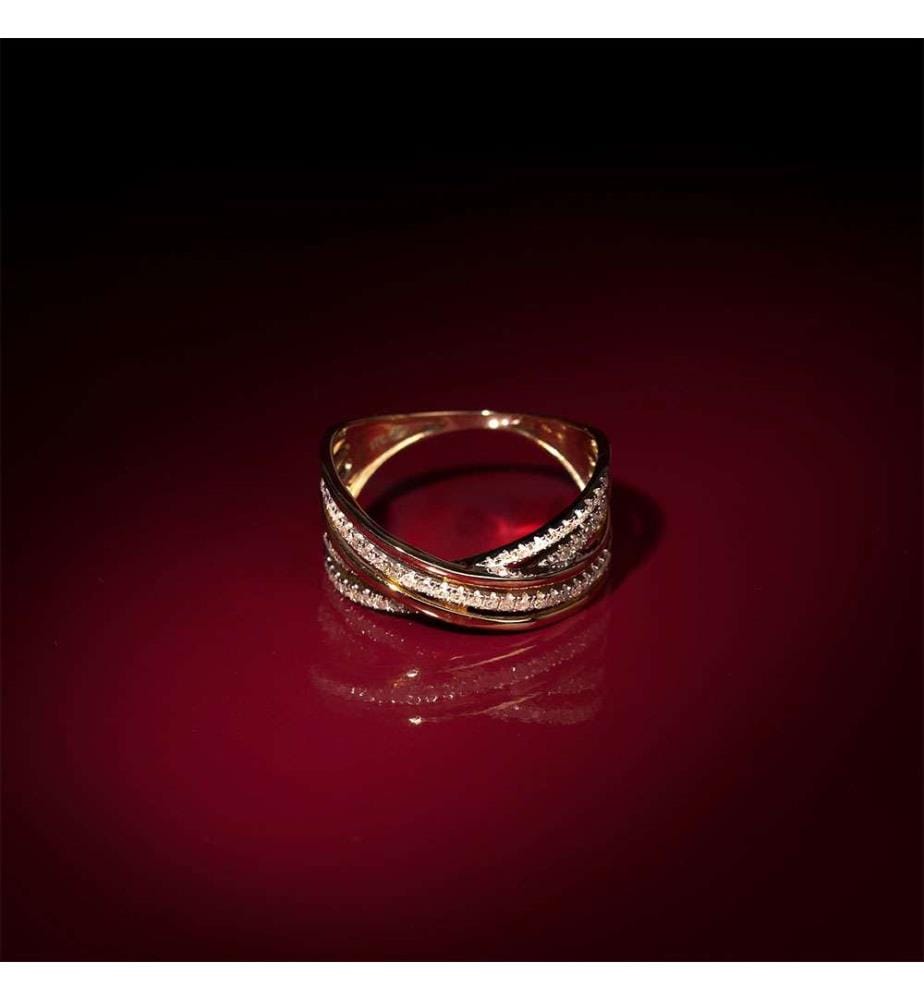 Ring Lampang - Gelbgold 375/1000
