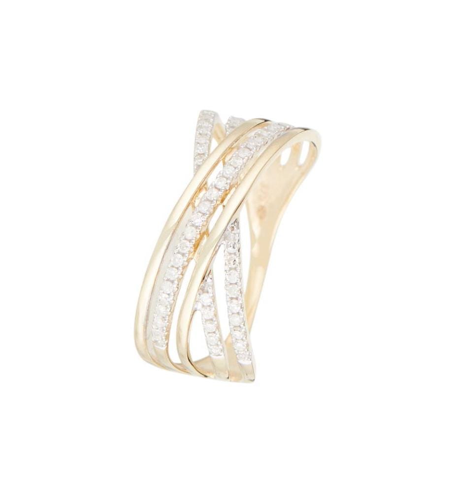 Ring Lampang - Gelbgold 375/1000