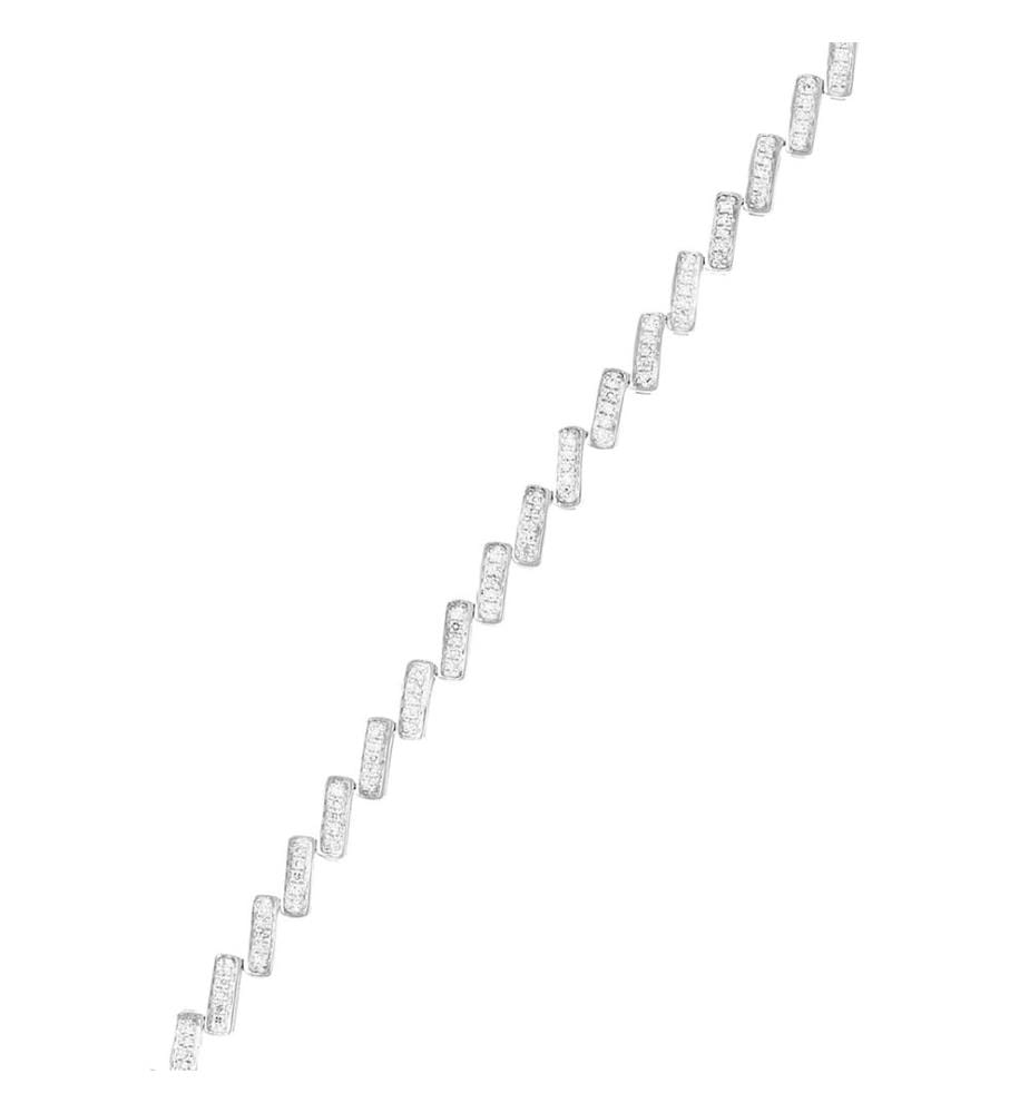 Bracciale Toucher Droit au Coeur - Argento