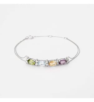 Bracelet "Renaissance" - Or Blanc