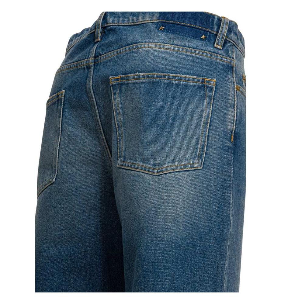 Jeans a gamba larga "Skate" - Blu