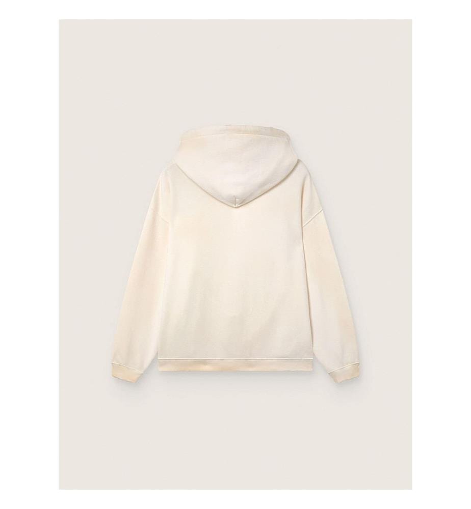 Hoodie unisexe à capuche en coton blanc avec logo Star